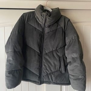 XL Bohme Olive Puffer Coat